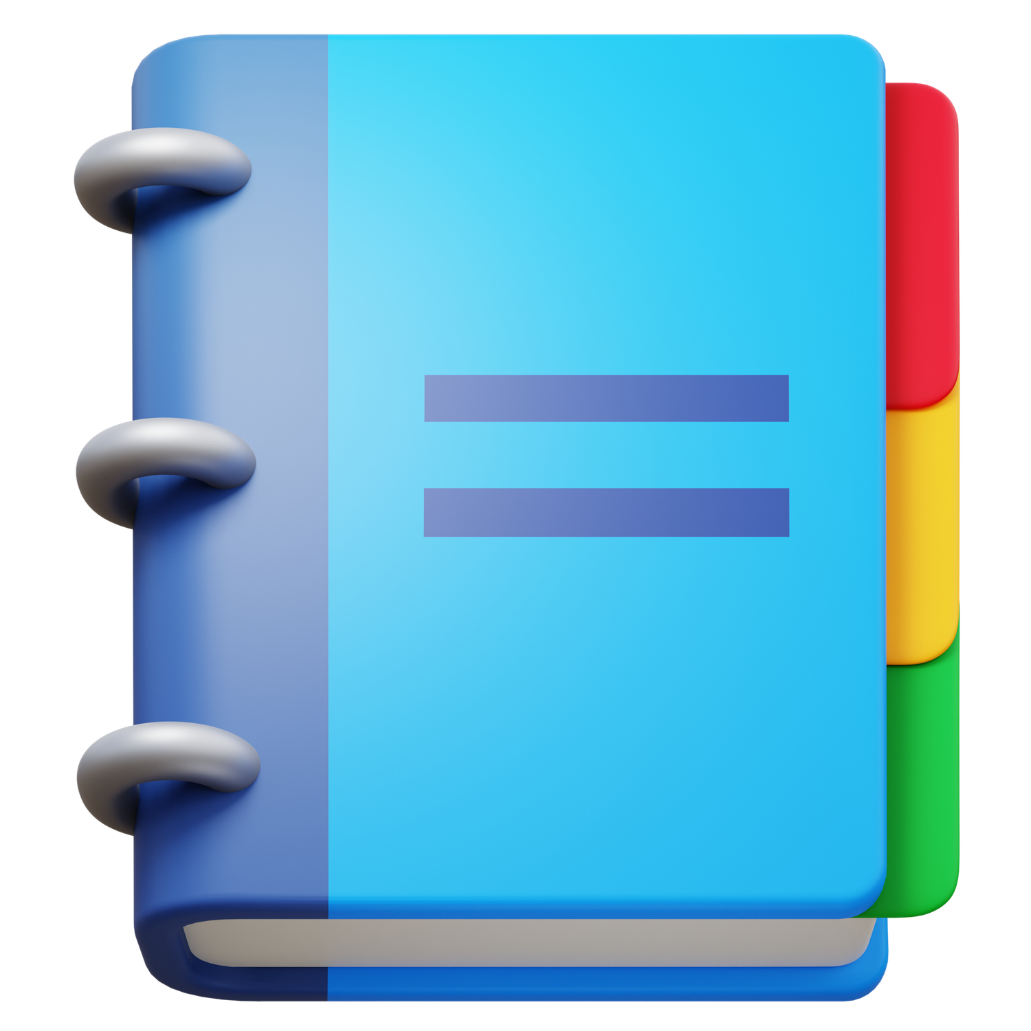 3D Book Icon